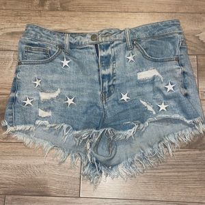 Jean shorts